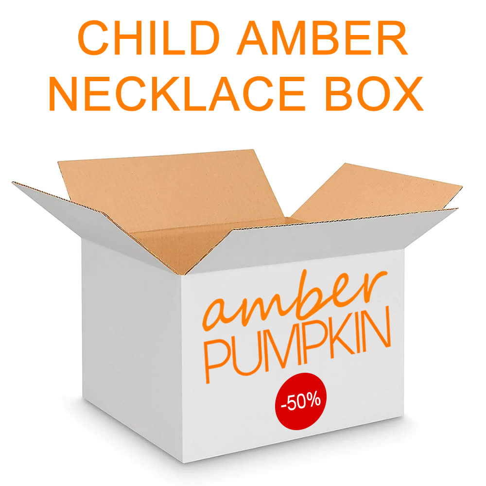 SAVE 50% + off Child Amber Necklace Box